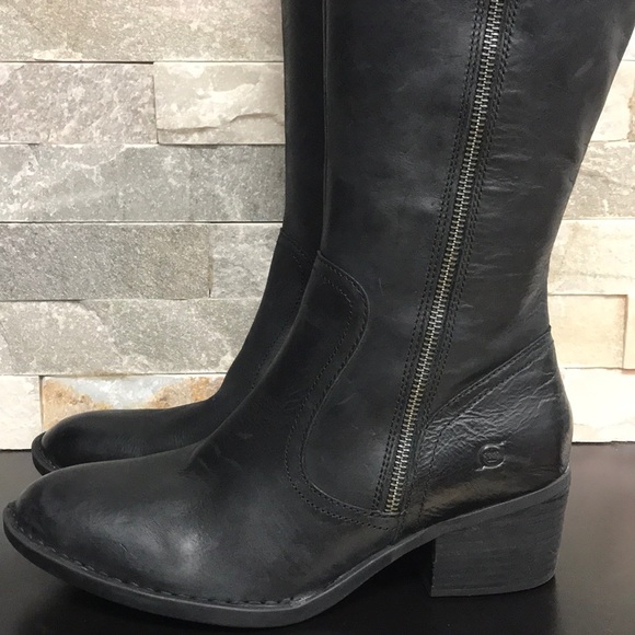Born Fannar Leather Knee High Boot - Picture 4 of 16